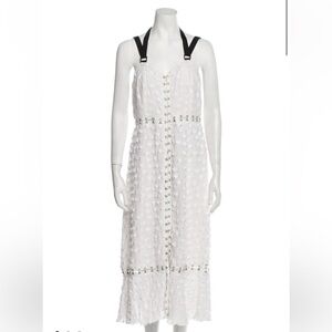 Proenza Schouler Lace pattern tent dress
